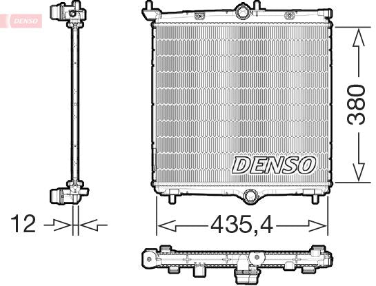 Denso Radiator DRM21105 - image 2