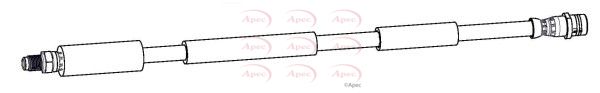 Apec Brake Hose HOS4465 - image 2