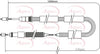 Apec Handbrake Cable CAB1341 thumbnail