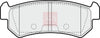 Apec Brake Pads Set PAD1329 thumbnail