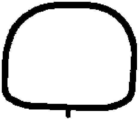 BGA Inlet Intake Manifold Gasket MG7554 - image 2