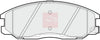 Apec Brake Pads Set PAD1163 thumbnail