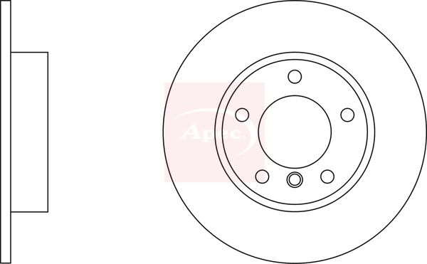 Apec Brake Disc DSK910 - image 3