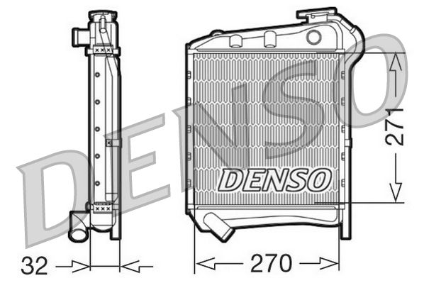Denso Radiator DRM99009 - image 2