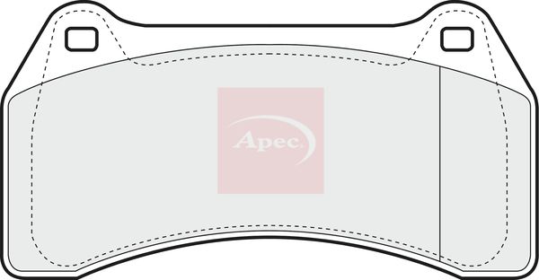 Apec Brake Pads Set PAD1246 - image 2