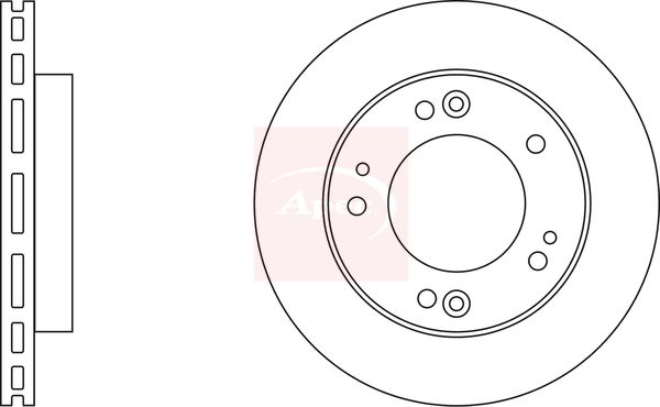 Apec Brake Disc DSK2054 - image 2