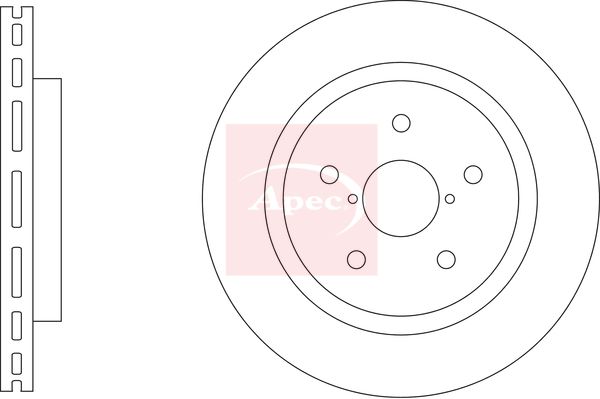 Apec Brake Disc DSK3396 - image 2