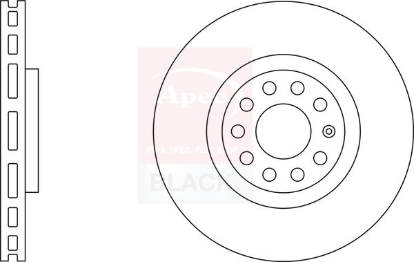 Apec Brake Disc DSK2285B - image 2
