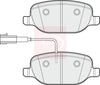 Apec Brake Pads Set PAD2039 thumbnail