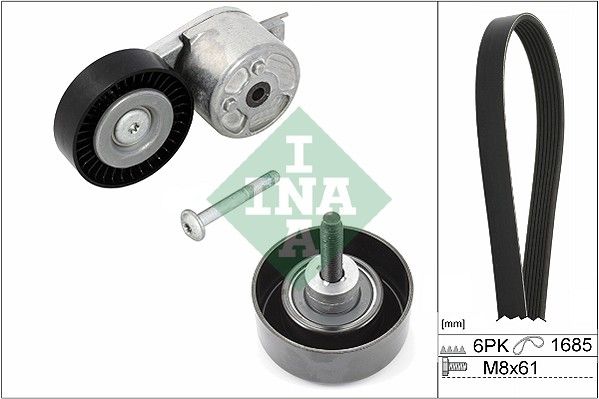 INA Drive Belt Kit 529021810 - image 2