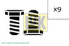 LuK Dmf Flywheel Bolt Set 411014510 thumbnail