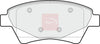Apec Brake Pads Set PAD1410 thumbnail