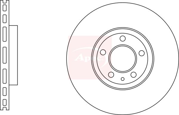 Apec Brake Disc DSK3120 - image 2