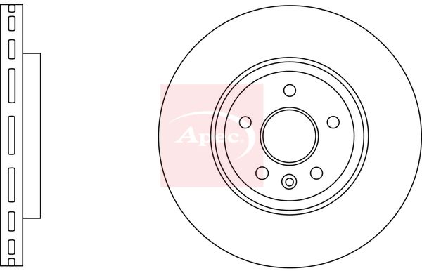 Apec Brake Disc DSK3191 - image 3