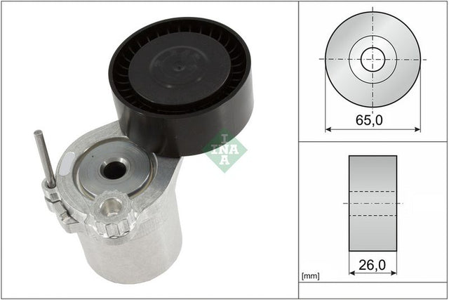 INA Drive Belt Tensioner Pulley 534057010 - image 2