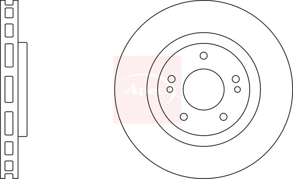 Apec Brake Disc DSK2913 - image 2