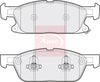 Apec Brake Pads Set PAD2081 thumbnail