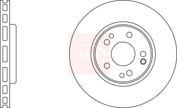 Apec Brake Disc DSK929 - image 2
