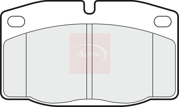 Apec Brake Pads Set PAD581 - image 2