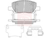 Apec Brake Pads Set PAD2461 thumbnail