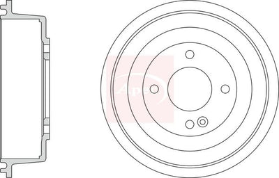 Apec Brake Drum DRM9210