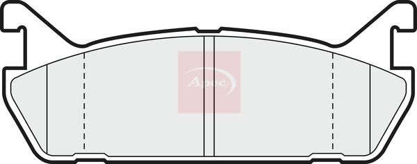 Apec Brake Pads Set PAD683 - image 2