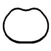 BGA Inlet Intake Manifold Gasket MG8528 thumbnail