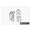 BGA Oil Cooler Gasket AG2280 thumbnail