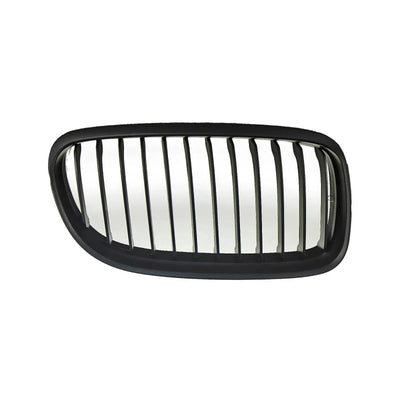 Fits BMW 3 Series E90 E91 Saloon & Estate 2008-2012 Driver Side Kidney Grille Mat Black - tradevehicleparts.co.uk