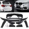 Fits BMW X5 F15 Aero Body Kit Front Lip Rear Diffuser Gloss Black thumbnail