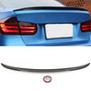 Fits BMW 3 Series F30 F80 M3 Rear Trunk Boot Lip Spoiler Gloss Black thumbnail