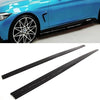 Fits BMW 4 Series F32 F33 F36 Side Skirt Extension Blades Gloss Black thumbnail