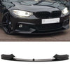 Fits BMW 4 Series F32 F33 F36 Front Lip Splitter Diffuser Spoiler Mat Black thumbnail