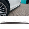 Fits BMW 2 Series F22 F23 2014-2021 Side Skirts Extension Blades Gloss Black thumbnail
