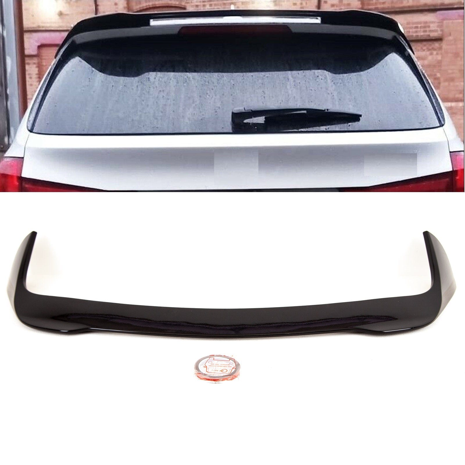 BM5373 BMW X5 F15 X5M F85 2013-2018 Rear Roof Boot Lip Spoiler M Performance Style Gloss Black