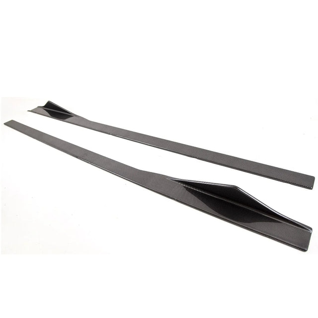 Fits BMW M2 F87 M2C 2016-2021 Side Skirts Extension Blades Carbon Look - image 2
