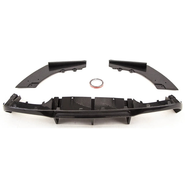 Fits BMW M2 F87 M2C 2016-2021 Rear Bumper Diffuser Splitter Valance Spoiler Carbon Look - image 2
