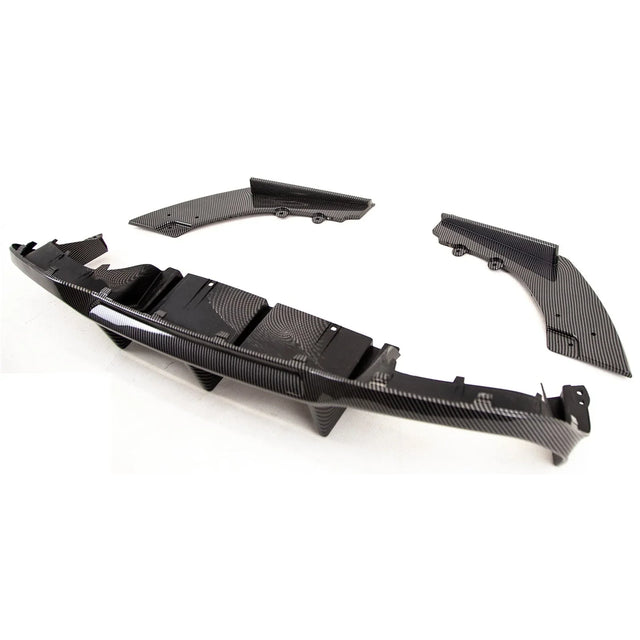 Fits BMW M2 F87 M2C 2016-2021 Rear Bumper Diffuser Splitter Valance Spoiler Carbon Look - image 4