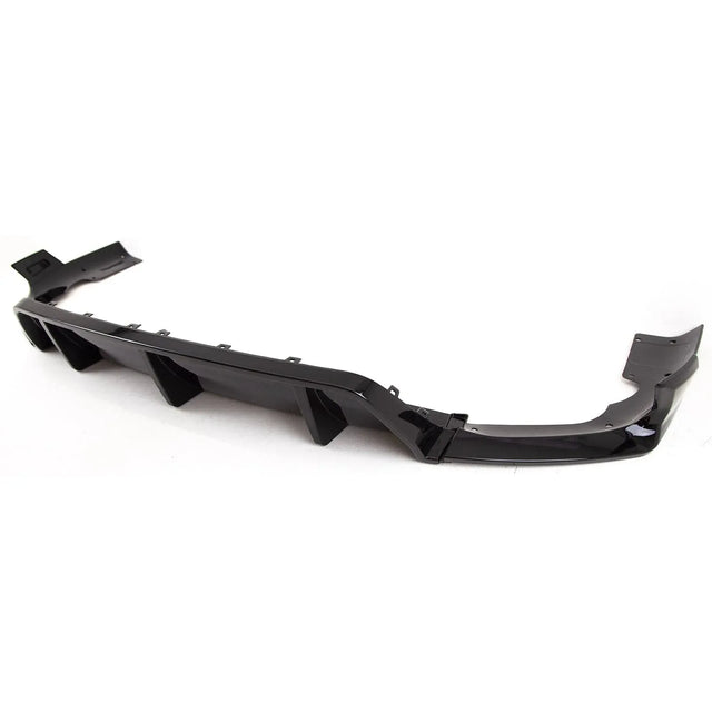 Fits BMW X6 G06 2019- Rear Bumper Diffuser Spoiler Black Series Knight Style Gloss Black - image 3