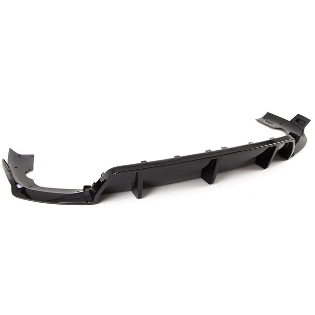 Fits BMW X6 G06 2019- Rear Bumper Diffuser Spoiler Black Series Knight Style Gloss Black - image 2
