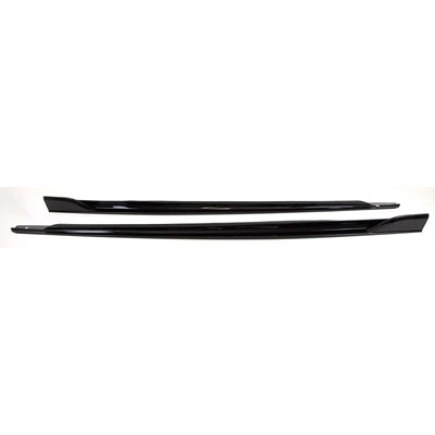 Fits BMW X6 G06 2019- Side Skirts Extension Blades Black Series Knight Style Gloss Black - tradevehicleparts.co.uk