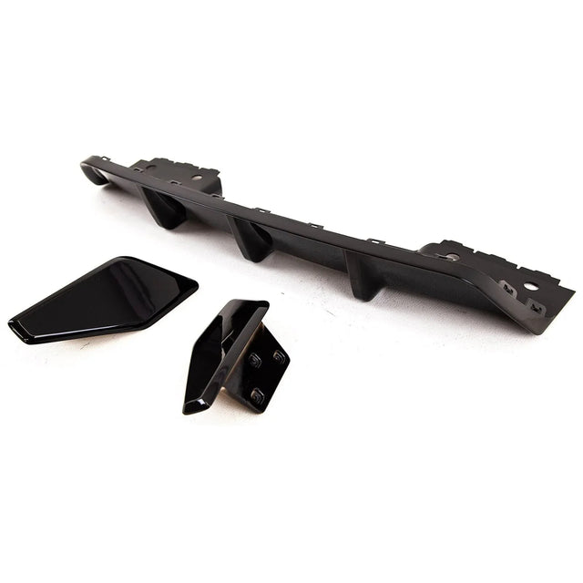 Fits BMW X6 F16 2015-2019 Rear Bumper Diffuser Spoiler Gloss Black - image 5