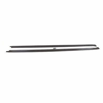 Fits BMW X6 F16 X6M F86 2015-2019 Side Skirts Extension Blades M Performance Style Gloss Black - tradevehicleparts.co.uk