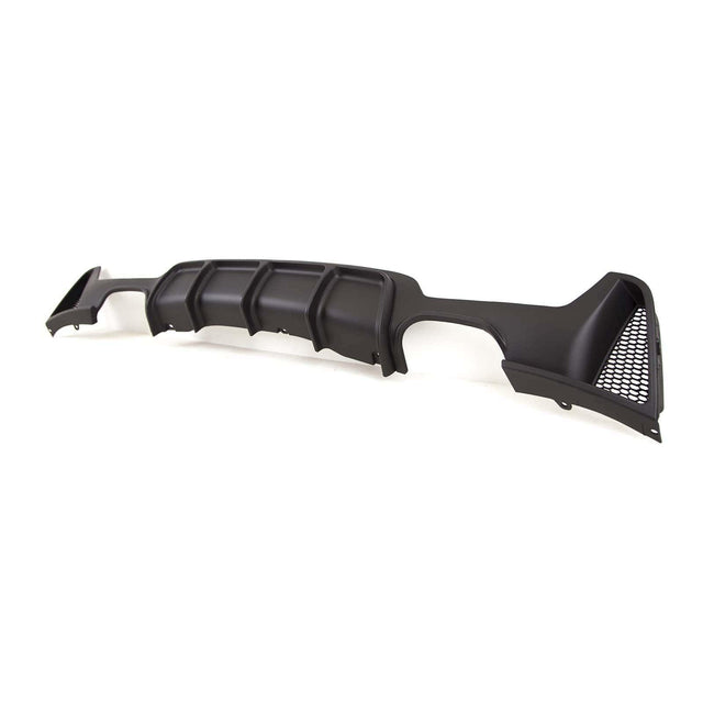 Fits BMW 4 Series F32 F33 F36 2013-2020 Rear Bumper Diffuser Spoiler Quad Mat Black - image 2