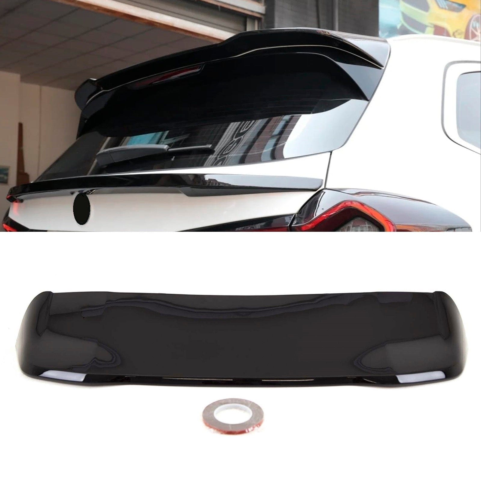 BM5407 BMW X3 G01 2018- Rear Roof Boot Lid Spoiler M Performance Style Gloss Black