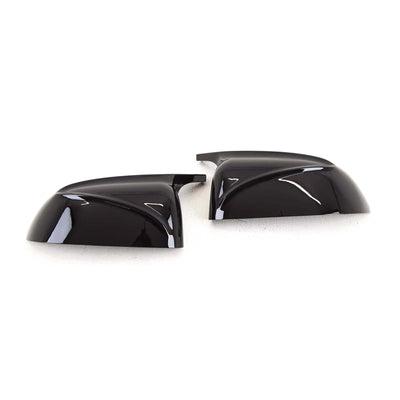 Fits BMW X3 X4 X5 X6 X7 G01 G02 G05 G06 G07 2018- Door Wing Mirror Cover Caps M-Style Gloss Black - tradevehicleparts.co.uk