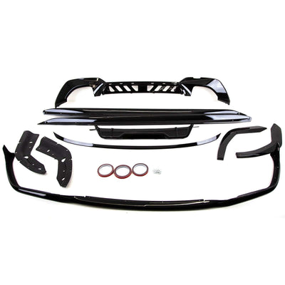 Fits BMW 3 G20 2019-2022 M Performance Style Body Kit Front Lip Splitter Rear Diffuser Side Skirts - tradevehicleparts.co.uk
