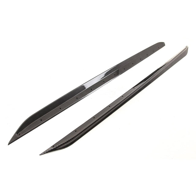 Fits BMW 3 Series G20 G21 2019-2022 Side Skirts Extension Carbon Look - image 3