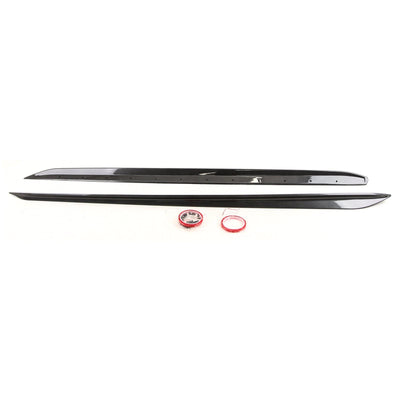 Fits BMW 3 Series G20 G21 2019-2022 M Performance Style Side Skirts Extension Carbon Look - tradevehicleparts.co.uk