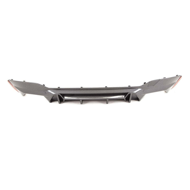 Fits BMW 5 Series G30 G31 2017- Rear Bumper Diffuser Carbon Look - image 2